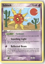 Solrock 47/107 Uncommon Deoxys Pokemon Damaged on eBay