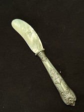 German Vintage .800 Silver, MASTER BUTTER KNIFE, Gross weight: 1.65 oz (46.8g)