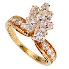 Piaget Vintage Cocktail Diamond 18k Yellow Go...