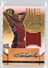 2014-15 Panini Gold Standard Gold Strike 130/199 Bruno Caboclo #24 Auto 05jo