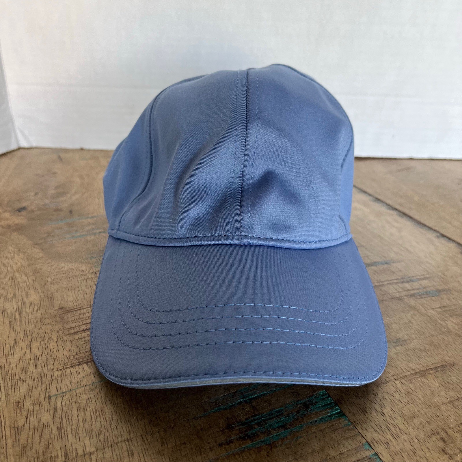 Solid Light Blue Hat Ponytail Adjustable Adult Si… - image 2