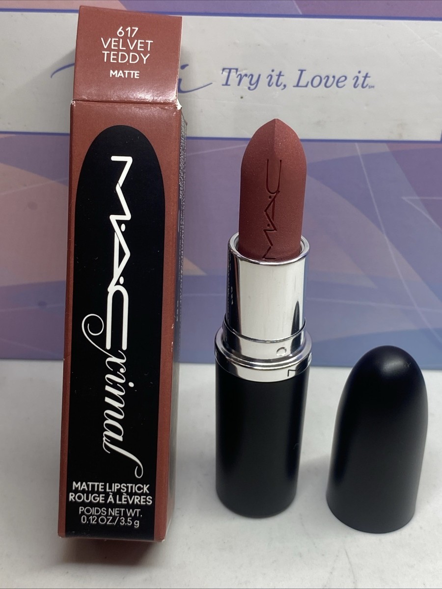 Mac Cosmetics M·A·CXIMAL Matte Lipstick 617 VELVET TEDDY 0.12 Oz