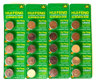 #ad LOT of CR2032 CR 2032 3V LITHIUM BATTERY BR2032 DL2032 EXP 2030 Remote New $3.42