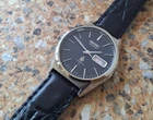 Vintage Seiko Quartz Type II  JDM 7546 8000 June 1977 Kanji Blue Dial Kanji
