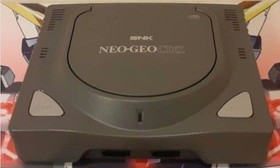 SNK Neo Geo CDZ Console Gray Region Free w/KOF95 Rare Tested Working from JAPAN