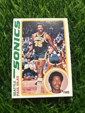 Paul Silas 1978-79 Topps Seattle SuperSonics #94 Vintage Card B19
