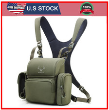 Binocular Harness Chest Pack: Bino Case with Rangefinder Pocket