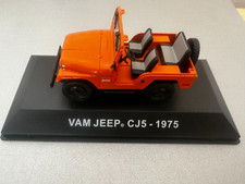 Jeep Cj5 Diecast Model Vam 1975 Scale Plastic Case Salvat Jeep Cj5 Diecast Model Vam 1975 Scale Plastic Case Salvat
