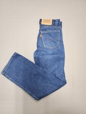 Levi's Children's Orange Tab Slim Size 10 Blue Jeans Made in USA