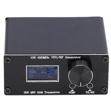 Radio Transceiver, SDR QRP HF Transceiver 10kHz to 220MHz VFO Generator... 