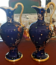 miniatures  porcelaine Limoges riche chambon cruche , pichet rehausse a la main
