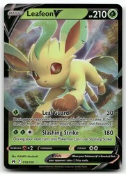 Leafeon V 013/159 Crown Zenith Ultra Rare Holo