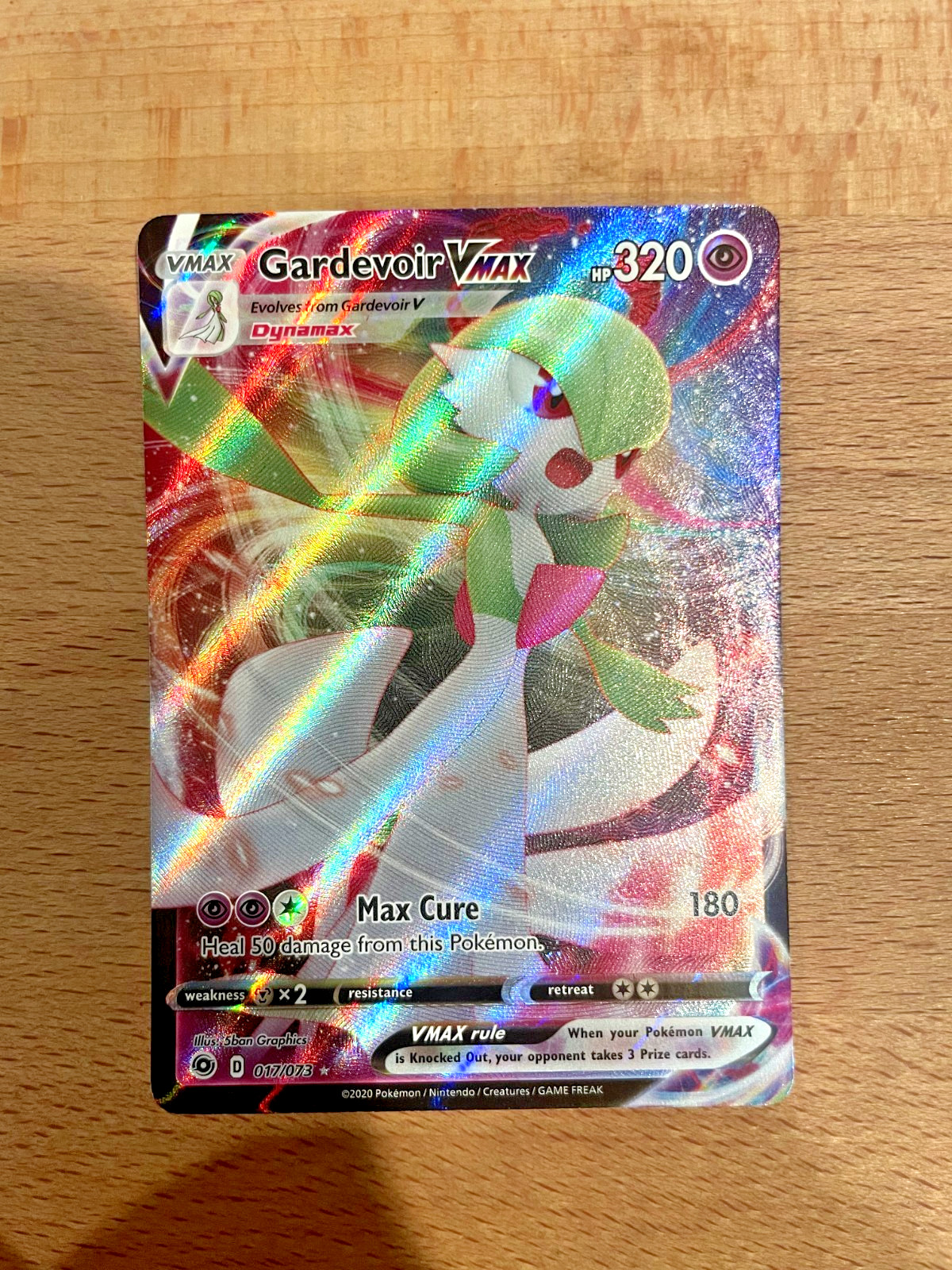Gardevoir VMAX 17/73 – Champion's Path Ultra Rare NM