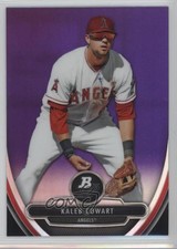 2013 Bowman Platinum Prospects Retail Chrome Purple Refractor Kaleb Cowart 2u6