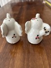 Vintage Elephant Salt & Pepper Shakers Made In Japan-1 Ear Reglued — photo 4