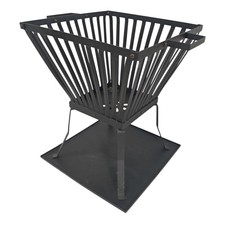 PANIER À FOIRE SUR PIED en acier - H45 cm x L39 cm