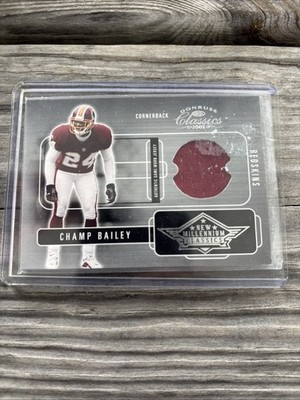 2002 DONRUSS CLASSICS NEW MILLENIUM CHAMP BAILEY, REDSKINS !! BOX 8