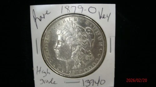 1879-O AU Morgan Silver Dollar #3940