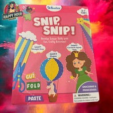 Skillmatics Art  Craft Activity Kit - Snip, Snip Unicorns  Princesses, Develop