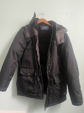 Cherokee Workwear Jacket m BLK Black Revolution Men Zip Front Free Shipping