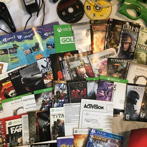 Large Video Game Box Manual Accessory Lot Everything As Is Untested - Picture 8 of 15