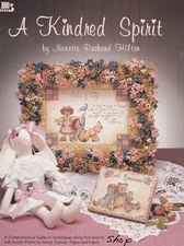 A Kindred Spirit by Nanette Rasband Hilton - TOLE PAINTING  - 10 Design Patterns