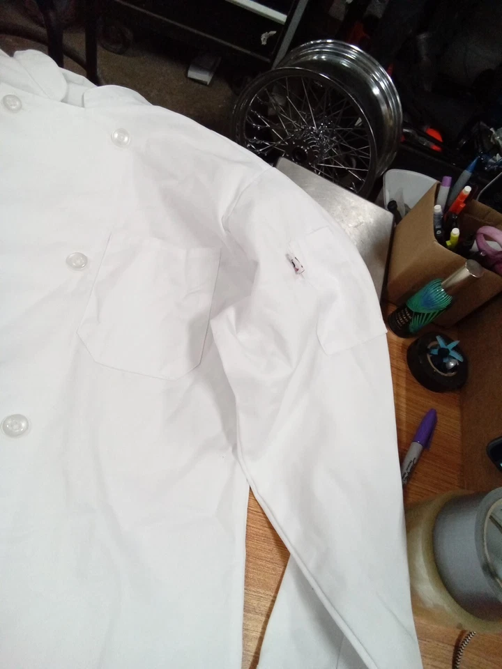 Uncommon Threads Royal Caribbean Chef Coat Sz M 556 - Image 4 of 4