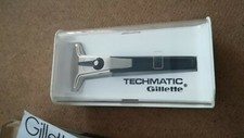 Gillette Techmatic rasoio 1965 Vintage adjustable 