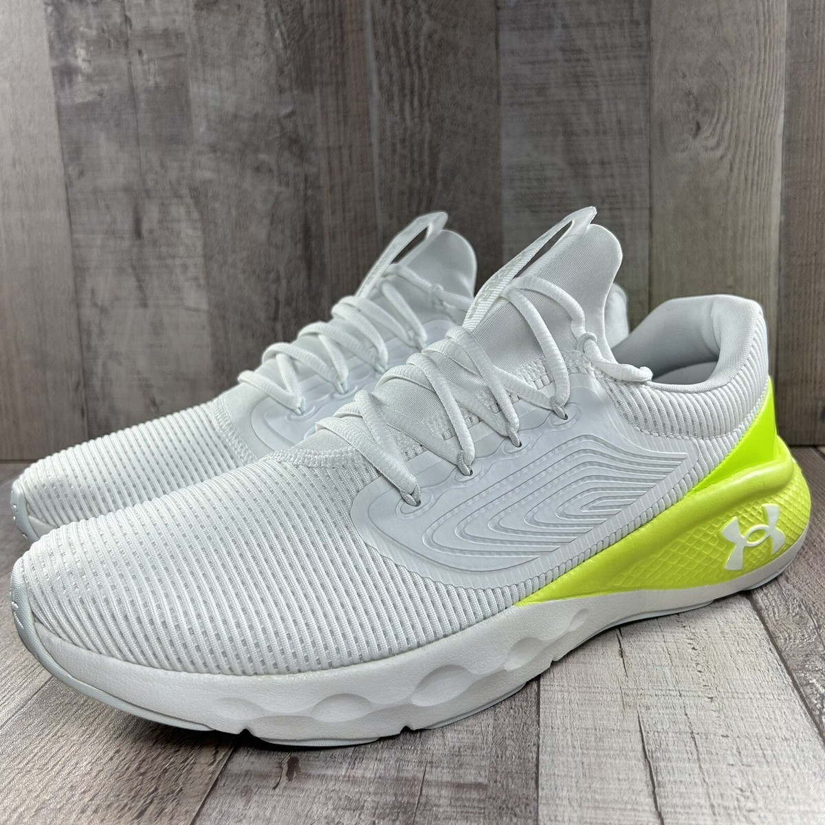 Under Armory UA Charged Vantage 2 Men’s Size 12 Running Shoes Sneaker Low White Under Armour Men main image 3
