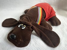 Vtg 18 Pound Puppies Rumpleskins Tonka 1985 Rainbow Suspenders Bulldog EUC