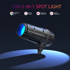 70W Mini LED Pin Spot Light Beam Spotlight for Stage KTV Disco DJ Party Lighting