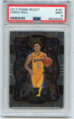 2017-18 PANINI SELECT #161 LONZO BALL 