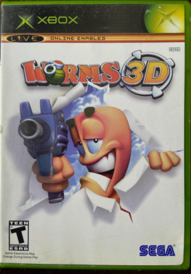 Worms 3D (Xbox, 2003) with french manual