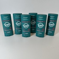 Toms of Maine Deodorant 6 Pack Aluminum Free ROSE VANILLA 3.25oz EA.