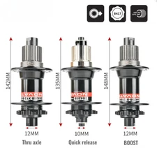 28/32/36 Holes Boost Mountain Bike Hub MTB Boost Hubs 8 9 10 11 12 13 Speed