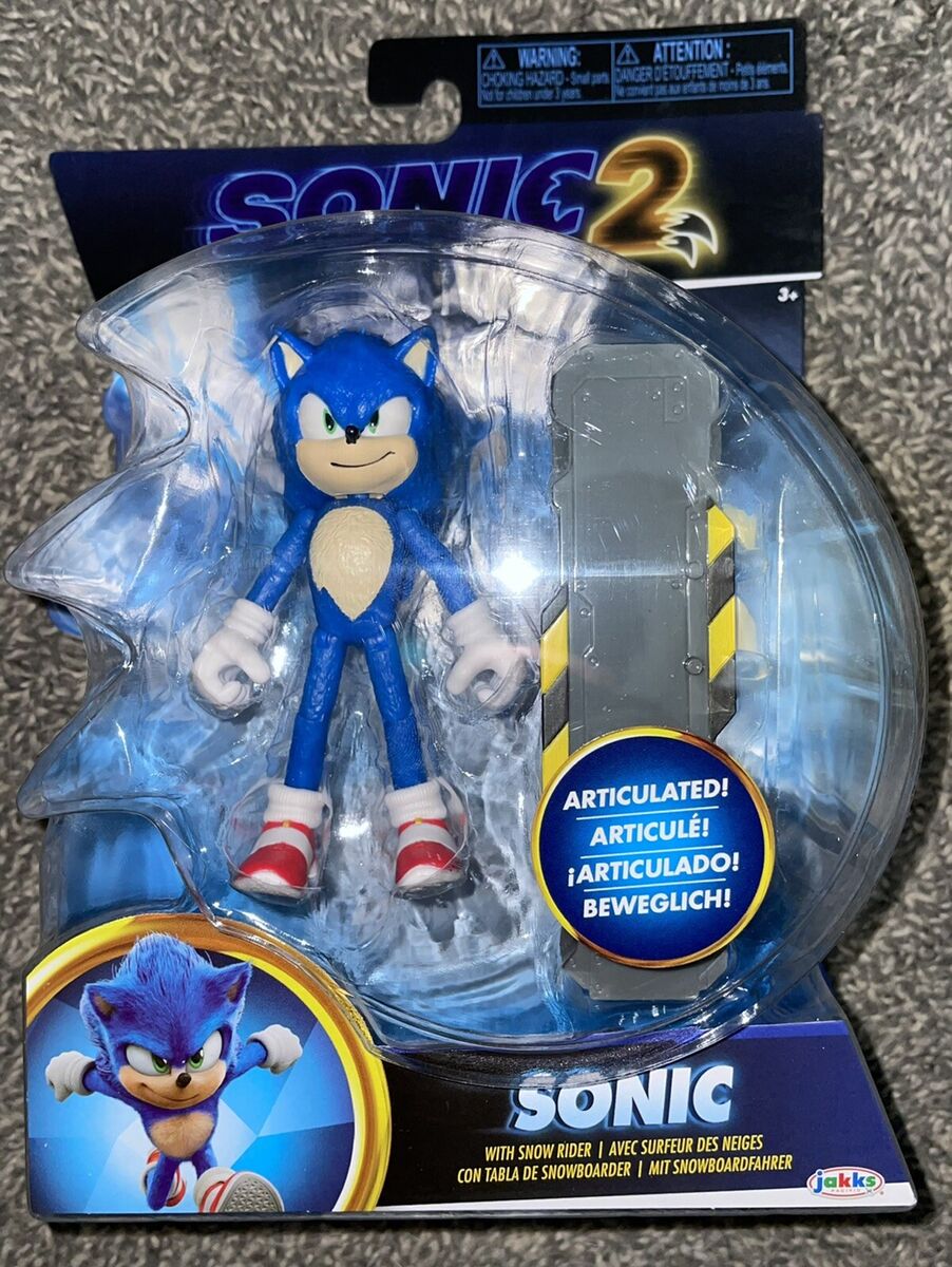  Sonic the Hedgehog 2 The Movie 4 Articulated Action Figure  Collection (Tails) : Toys & Games