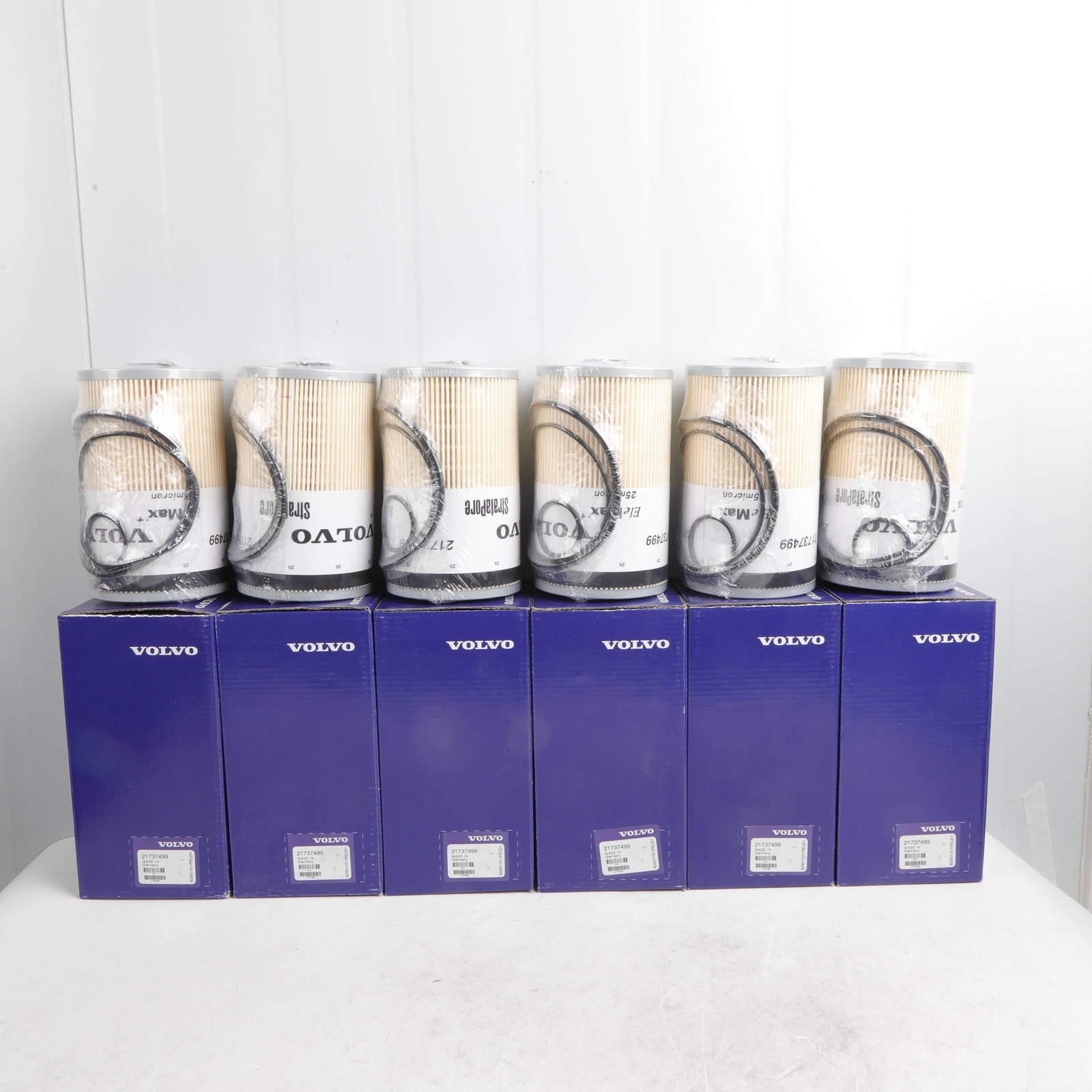 NEW 6PCS Volvo 21737499 OEM FUEL FILTER Replaces 85105380 85105556 85108324