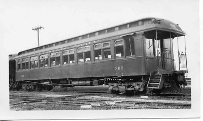 7G649 RP 1939 NORTHWESTERN PACIFIC RAILROAD COACH #307 SAUSALITO CA 