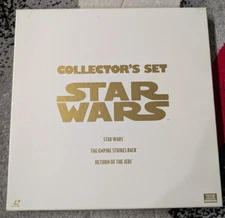 Star Wars Trilogy Collector's Set Laserdisc Japan THX WS Harrison Ford