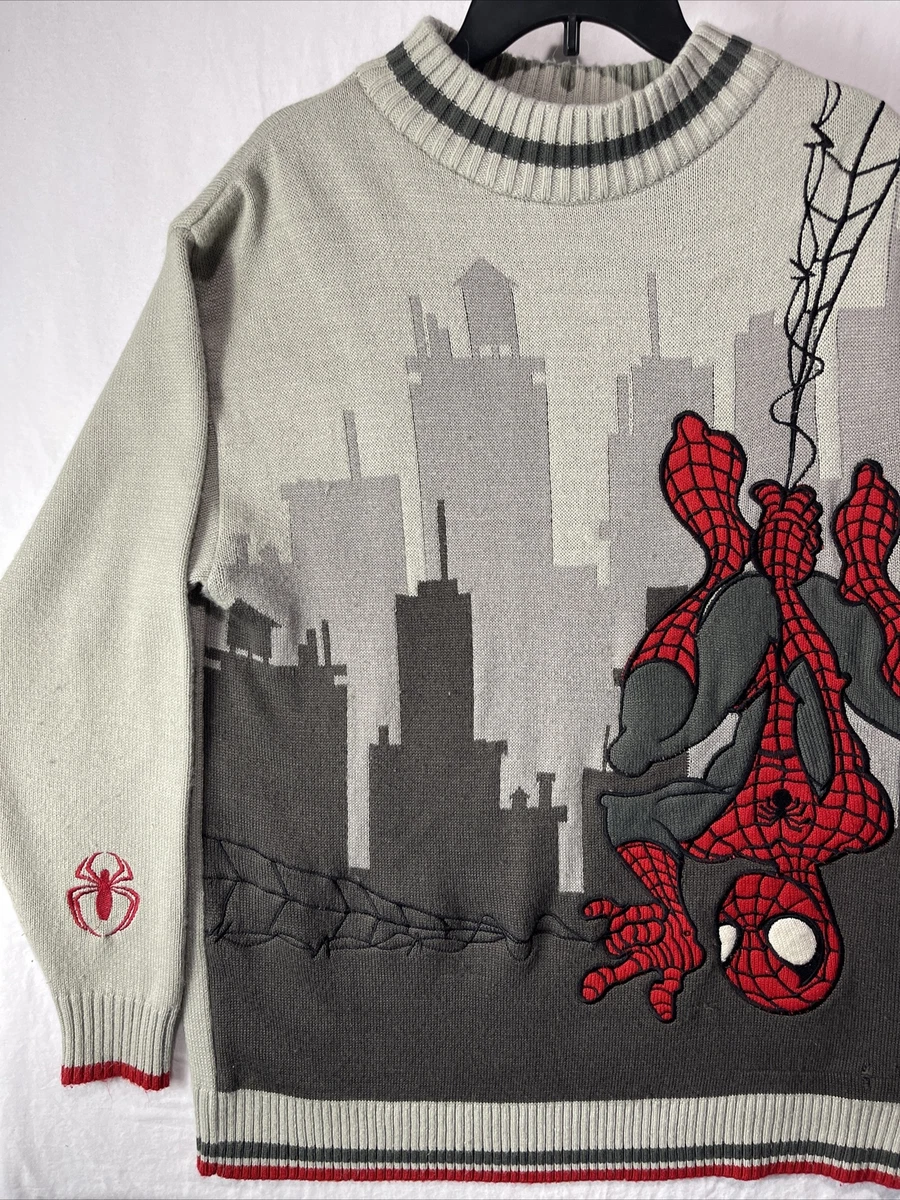 Spiderman christmas sweater sale