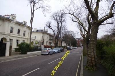 Foto 6x4 Bloomfield Road Paddington\/TQ2681 Regent's Kanal läuft auf c2015
