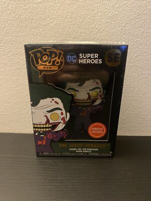 Funko Pop 8 Bit – The Joker #11 Chase – GameStop – Neuf Sous Emballage