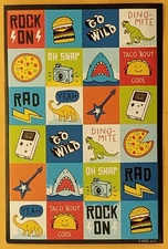 Themed Sticker Single Sheet 