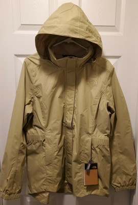 north face beige parka