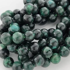 Emerald Beads Top Quality Genuine Gemstone Smooth Round Beads 6mm 8mm 10mm