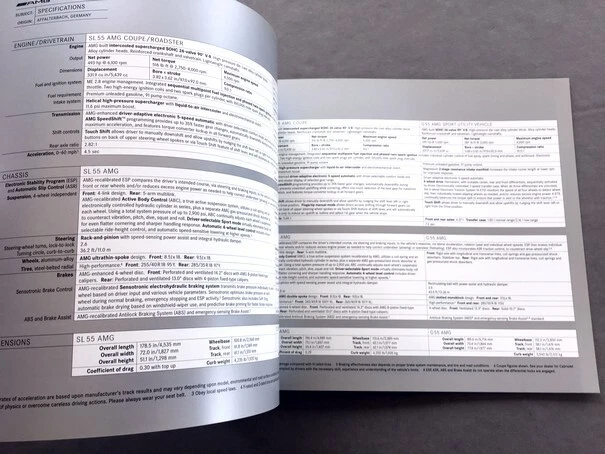 2004 Mercedes Benz AMG 32-page Sales Brochure Catalog E55 C32 S55 SL55 G55 CL55 - Imagem 2 de 4