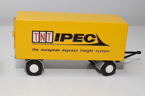 B54 1:50 LION CAR DAF 2800 TRUCK WITH TRAILER TNT IPEC EXC. COND. - Picture 8 of 16