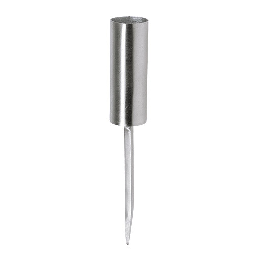Silber Kerzenhalter Metall Stabkerzen 15Cm 4Er Set Dekoration, 4 StüCk-image
