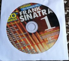 FRANK SINATRA CHARTBUSTER KARAOKE CDG GREATEST HITS VOL 1 5058-01 CD G 17 SONGS