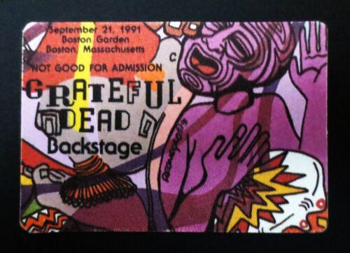 Grateful Dead Backstage Pass Puzzle Rainforest Boston Garden 21.09.91 21.09.1991